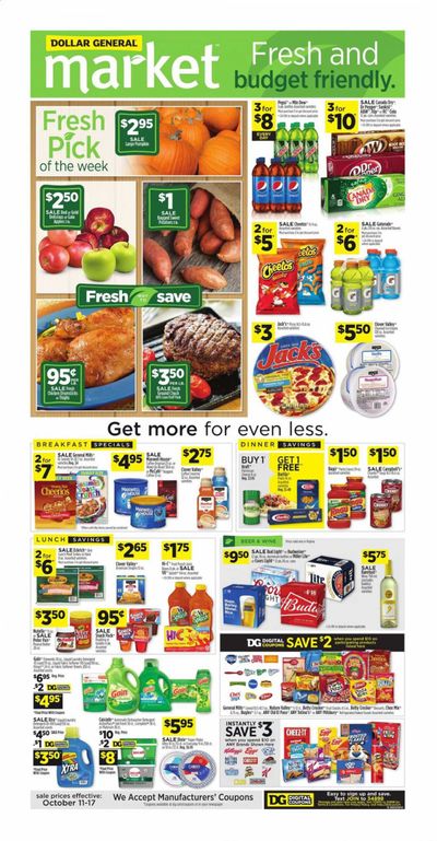 Dollar General (VA) Weekly Ad Flyer October 11 to October 17