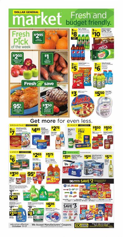 Dollar General (NC) Weekly Ad Flyer October 11 to October 17