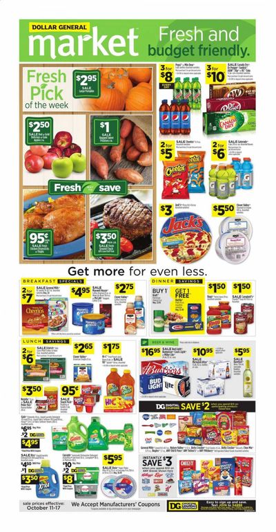 Dollar General (AL) Weekly Ad Flyer October 11 to October 17