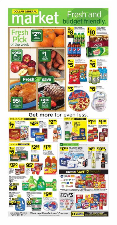 Dollar General (NV) Weekly Ad Flyer October 11 to October 17