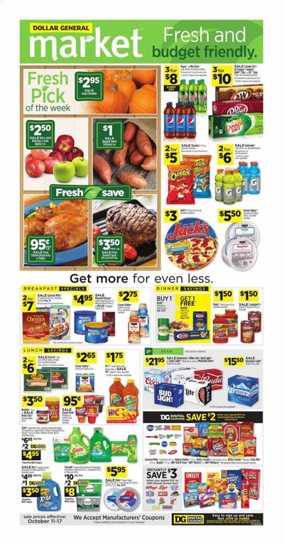 Dollar General (OK) Weekly Ad Flyer October 11 to October 17