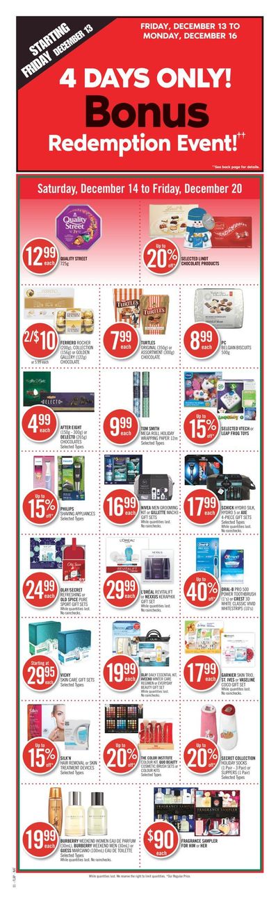 Shoppers Drug Mart (Atlantic) Flyer December 14 to 20