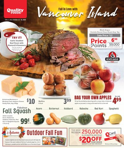 Quality Foods Flyer October 12 to 18