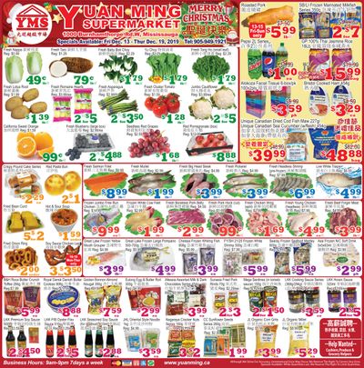 Yuan Ming Supermarket Flyer December 13 to 19
