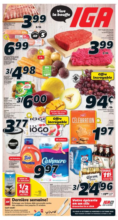 IGA (QC) Flyer October 15 to 21
