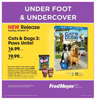 Fred Meyer Weekly Ad Flyer October 11 to October 16