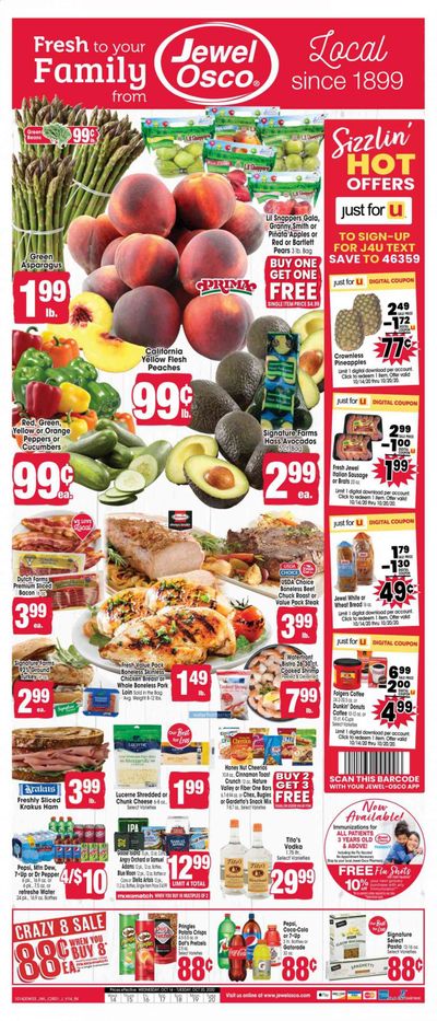 Jewel Osco (IN) Weekly Ad Flyer October 14 to October 20