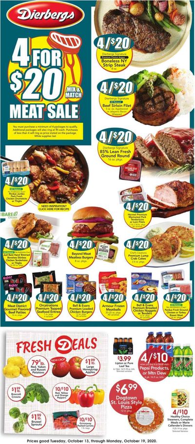 Dierbergs (IL, MO) Weekly Ad Flyer October 13 to October 19