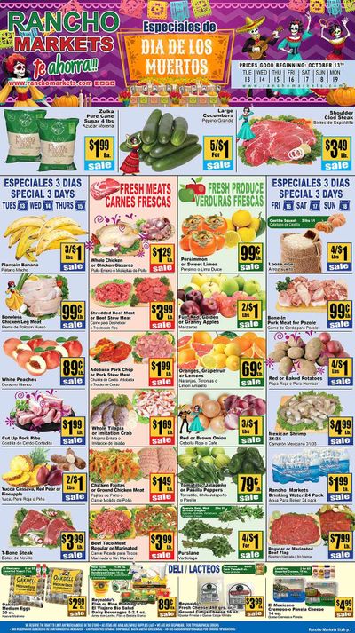 Rancho Markets Weekly Ad Flyer October 13 to October 19