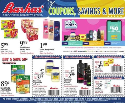 Bashas' (AZ) Weekly Ad Flyer October 5 to November 2