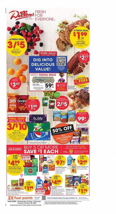 Dillons (KS) Weekly Ad Flyer October 14 to October 20