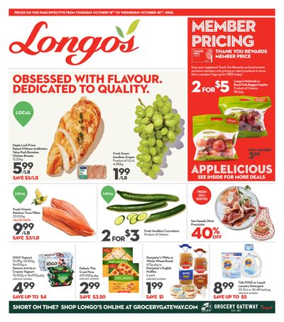 Longo's Flyer October 15 to 28