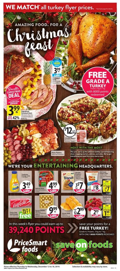 PriceSmart Foods Flyer December 12 to 18