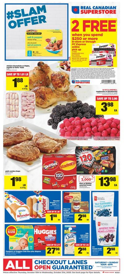 Real Canadian Superstore (ON) Flyer October 15 to 21