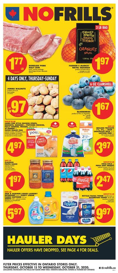 No Frills (ON) Flyer October 15 to 21