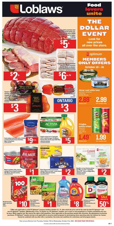 Loblaws (ON) Flyer October 15 to 21
