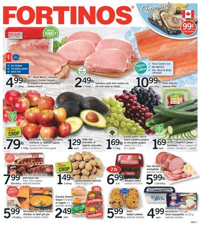 Fortinos Flyer October 15 to 21