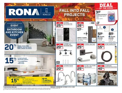 Rona (ON) Flyer October 15 to 21