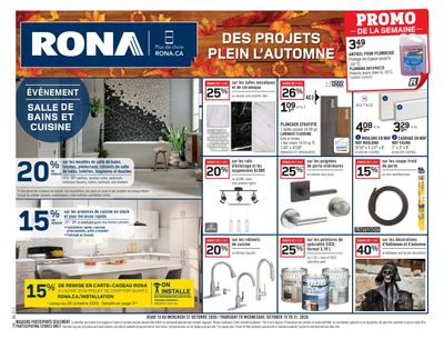 Rona (QC) Flyer October 15 to 21