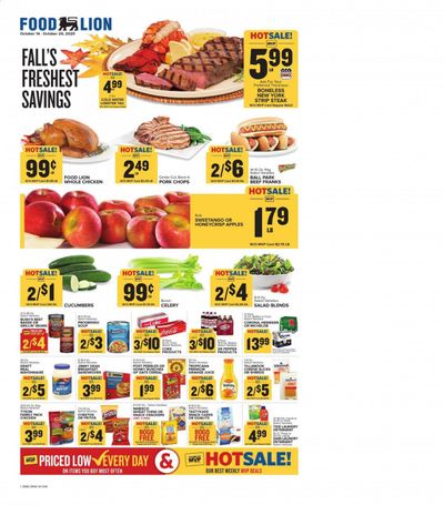 Food Lion (KY) Weekly Ad Flyer October 14 to October 20