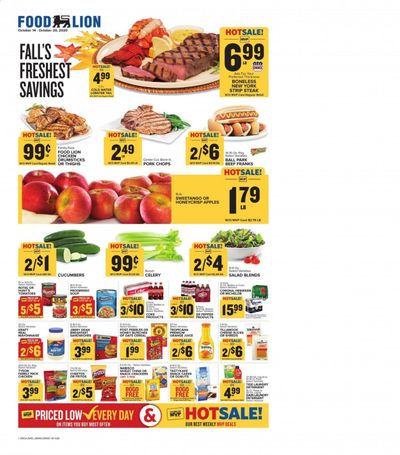 Food Lion (WV) Weekly Ad Flyer October 14 to October 20