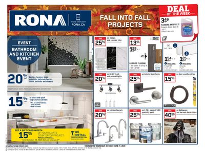 Rona (West) Flyer October 15 to 21