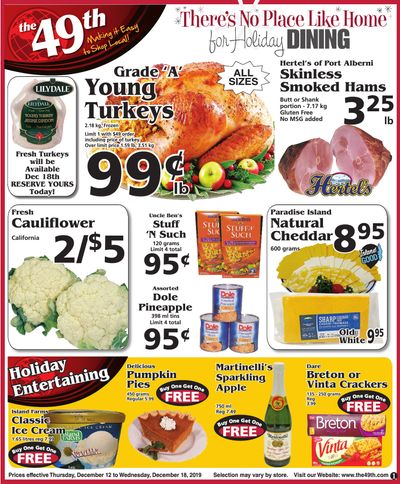 The 49th Parallel Grocery Flyer December 12 to 18