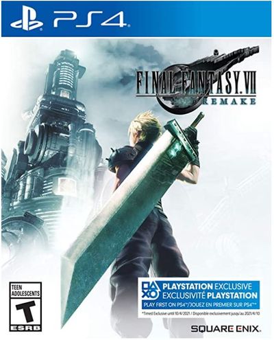 Final Fantasy Vii Remake Playstation 4 For $54.96 At Amazon Canada