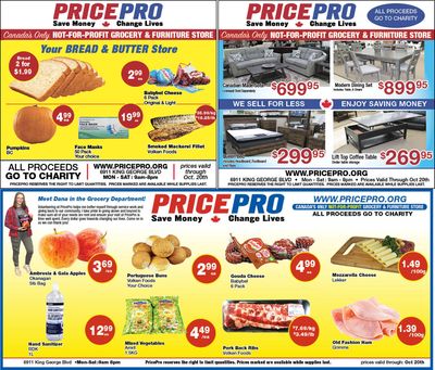 Price Pro Flyer October 14 to 20