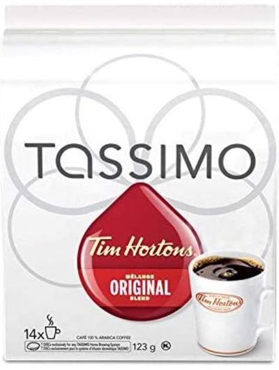 Tassimo Tim Horton's Coffee Single Serve Discs 14 T-Discs For $6.99 At Amazon Canada