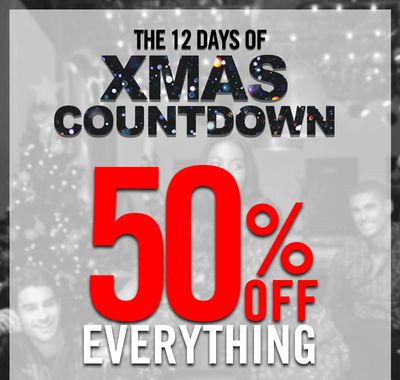 Buffalo Jeans Canada 12 Days of Xmas Countdown Holiday Deals: Today, Save 50% Off Everything