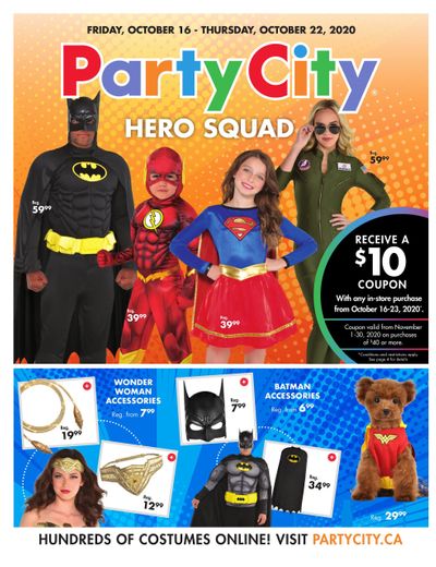 Party City Flyer October 16 to 22