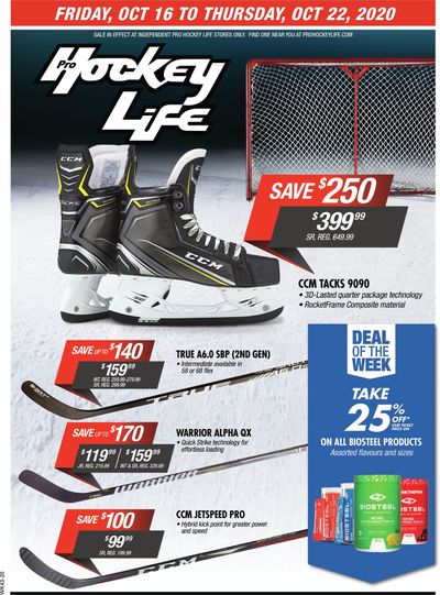 Pro Hockey Life Flyer October 16 to 22
