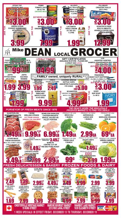 Mike Dean's Super Food Stores Flyer December 13 to 19