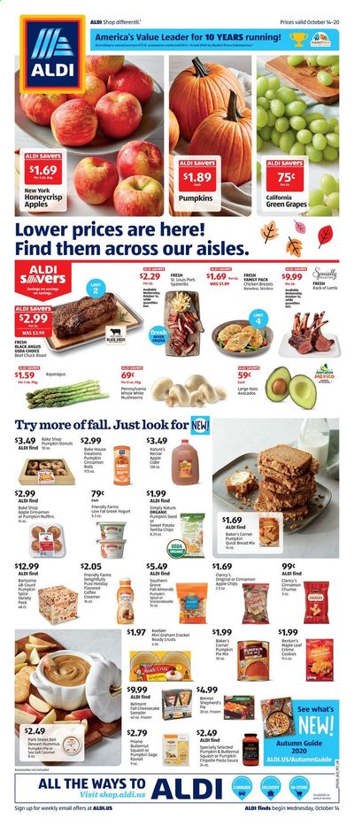 ALDI (KS, NC, VA) Weekly Ad Flyer October 14 to October 20 ALDI (KS, NC, VA) Weekly Ad Flyer October 14 to October 20