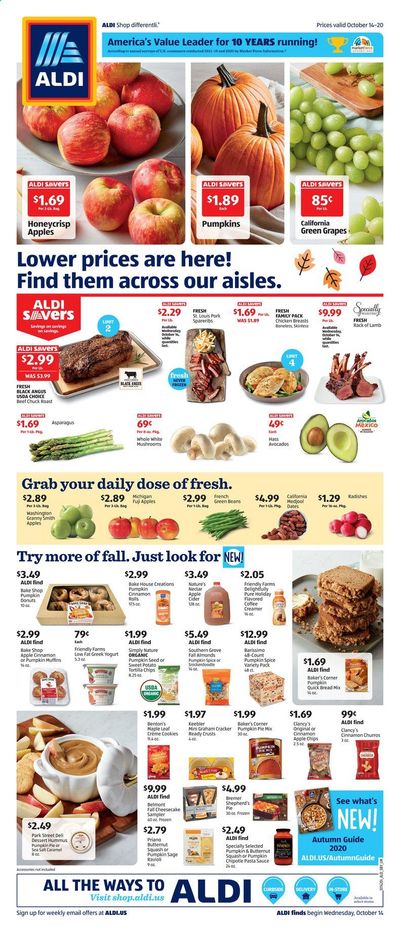 ALDI (NC, SC) Weekly Ad Flyer October 14 to October 20