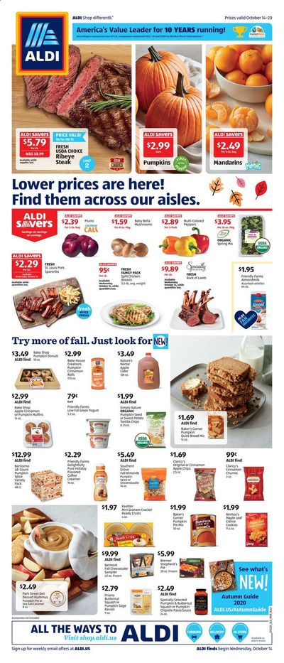 ALDI (CA) Weekly Ad Flyer October 14 to October 20