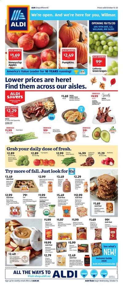 ALDI (MN) Weekly Ad Flyer October 14 to October 20