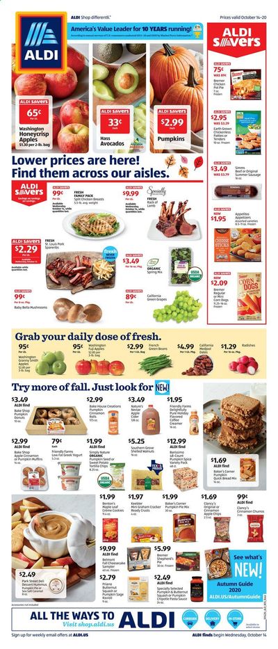 ALDI (TX) Weekly Ad Flyer October 14 to October 20