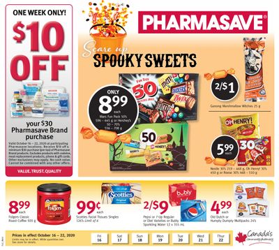 Pharmasave (West) Flyer October 16 to 22