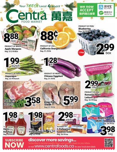Centra Foods (Barrie) Flyer December 13 to 19