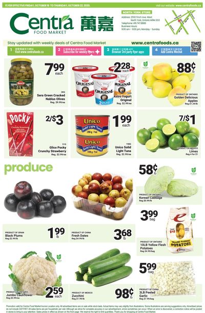 Centra Foods (North York) Flyer October 16 to 22