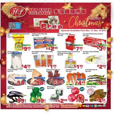 Top Food Supermarket Flyer December 13 to 19