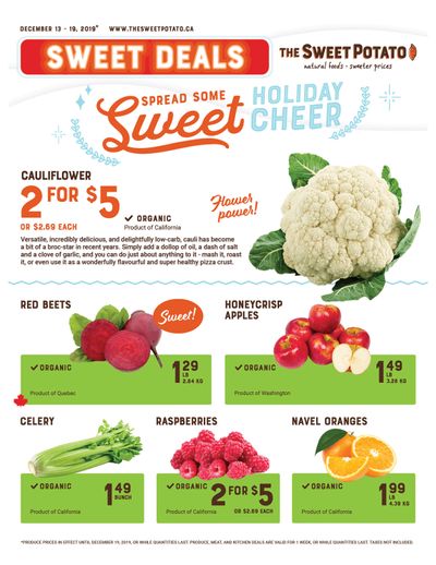 The Sweet Potato Flyer December 13 to 19