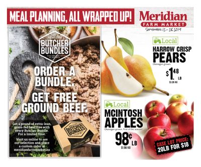 Meridian Farm Market Flyer September 12 to 18
