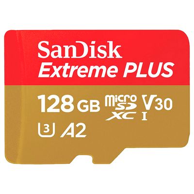 SanDisk Extreme Plus 128GB microSDXC UHS-I Card A2 - SDSQXBZ-128G-CN6MA on Sale for $ 29.99 at London Drugs Canada