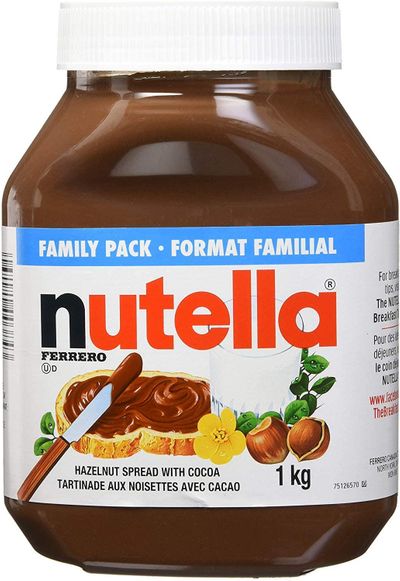 Nutella Hazelnut Chocolate Spread, Perfect Topping for Pancakes, Bulk 1 Kilogram Jar On Sale for $6.12 (Save $4.87) at Amazon Canada