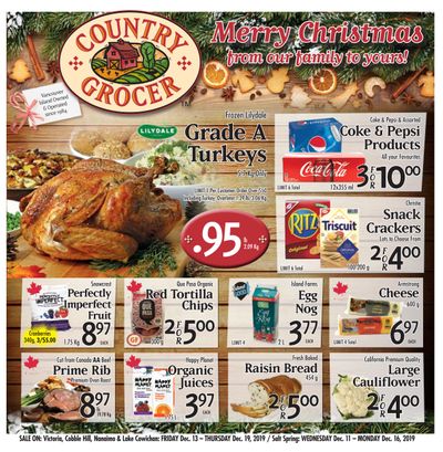 Country Grocer Flyer December 13 to 19