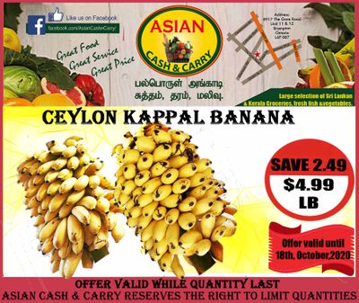 Asian Cash & Carry Flyer October 16 to 22