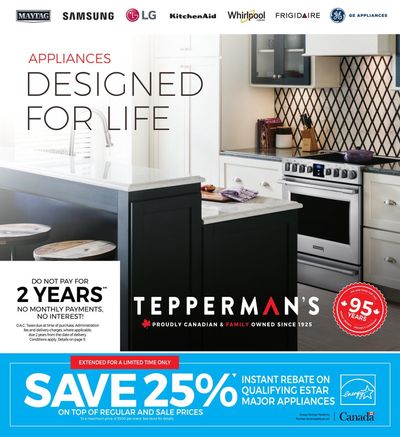 Tepperman's Appliances Flyer October 16 to 29